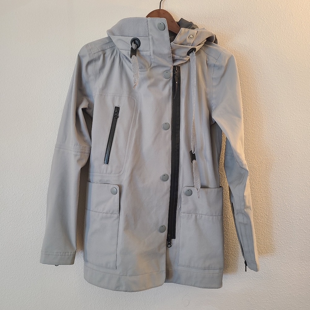 Adidas by Stella McCartney Gray Rain Jacket